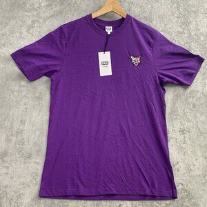 Pari Sports Club Shirt Mens Size Small Purple Theresa Tee Core Club Cat Logo